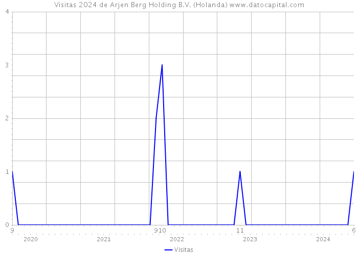 Visitas 2024 de Arjen Berg Holding B.V. (Holanda) 