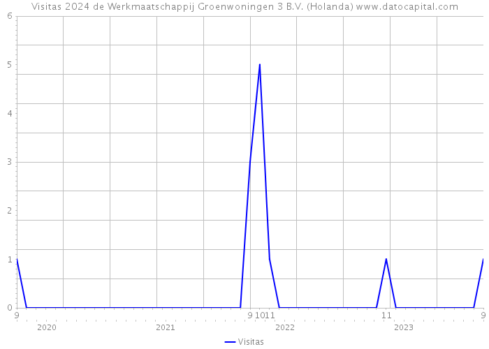 Visitas 2024 de Werkmaatschappij Groenwoningen 3 B.V. (Holanda) 