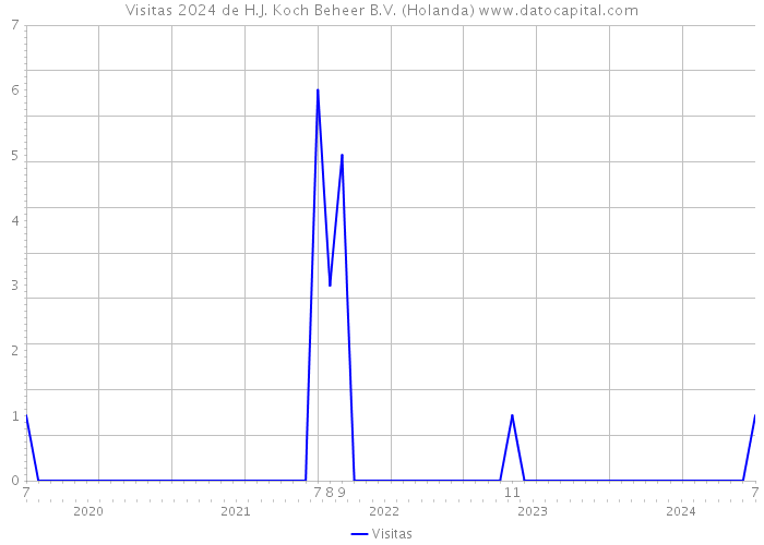 Visitas 2024 de H.J. Koch Beheer B.V. (Holanda) 