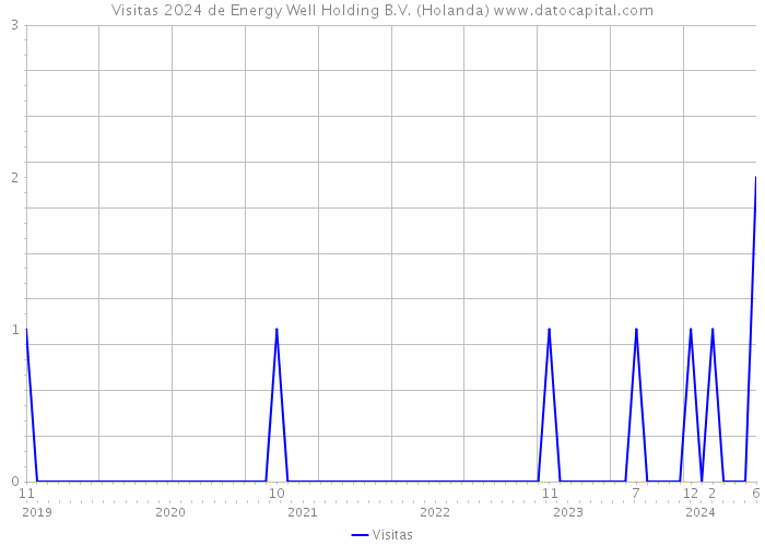 Visitas 2024 de Energy Well Holding B.V. (Holanda) 