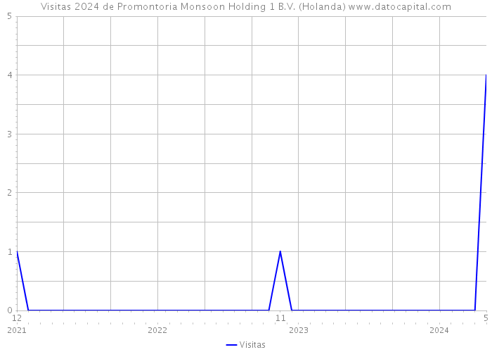 Visitas 2024 de Promontoria Monsoon Holding 1 B.V. (Holanda) 