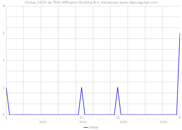 Visitas 2024 de TNO Affiliates Holding B.V. (Holanda) 