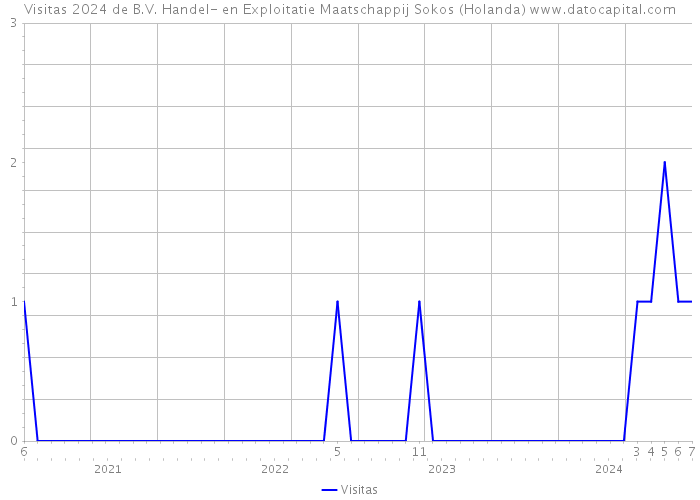 Visitas 2024 de B.V. Handel- en Exploitatie Maatschappij Sokos (Holanda) 