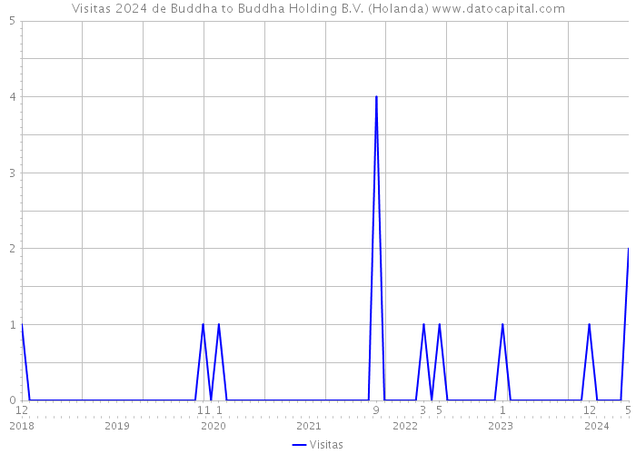Visitas 2024 de Buddha to Buddha Holding B.V. (Holanda) 