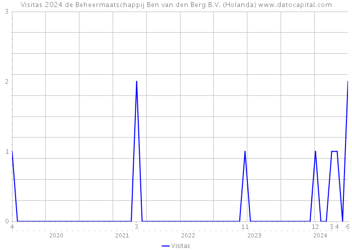 Visitas 2024 de Beheermaatschappij Ben van den Berg B.V. (Holanda) 