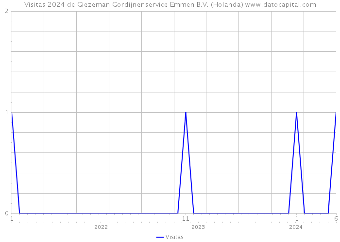 Visitas 2024 de Giezeman Gordijnenservice Emmen B.V. (Holanda) 