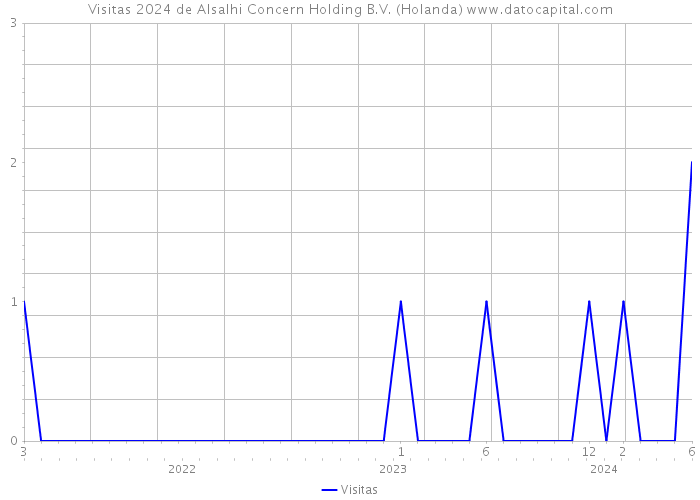 Visitas 2024 de Alsalhi Concern Holding B.V. (Holanda) 