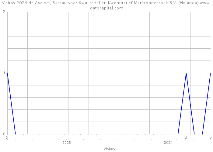 Visitas 2024 de Aselect, Bureau voor Kwalitatief en Kwantitatief Marktonderzoek B.V. (Holanda) 
