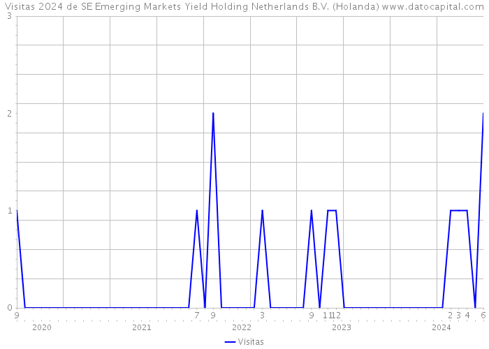 Visitas 2024 de SE Emerging Markets Yield Holding Netherlands B.V. (Holanda) 