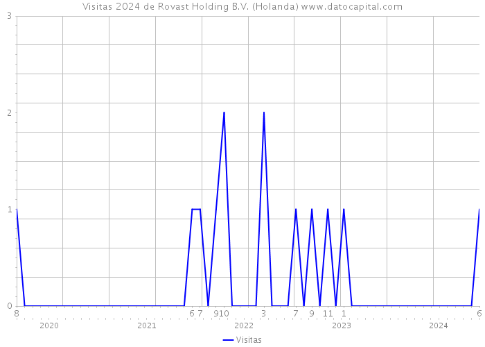 Visitas 2024 de Rovast Holding B.V. (Holanda) 