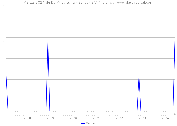 Visitas 2024 de De Vries Lunter Beheer B.V. (Holanda) 