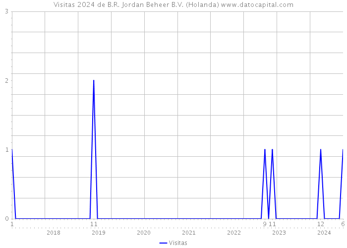 Visitas 2024 de B.R. Jordan Beheer B.V. (Holanda) 