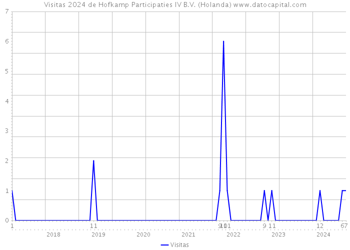 Visitas 2024 de Hofkamp Participaties IV B.V. (Holanda) 