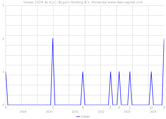 Visitas 2024 de A.J.C. Bogers Holding B.V. (Holanda) 