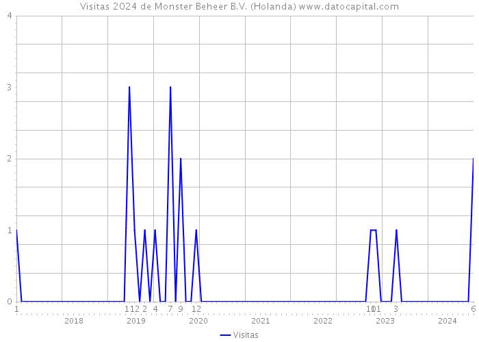 Visitas 2024 de Monster Beheer B.V. (Holanda) 