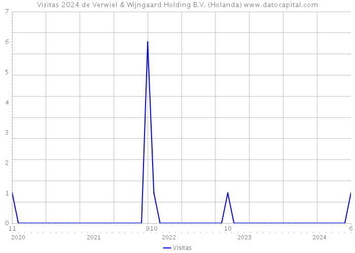 Visitas 2024 de Verwiel & Wijngaard Holding B.V. (Holanda) 