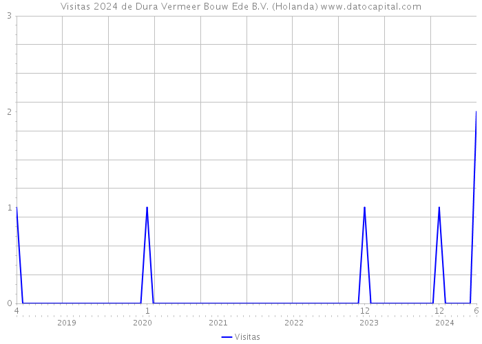 Visitas 2024 de Dura Vermeer Bouw Ede B.V. (Holanda) 