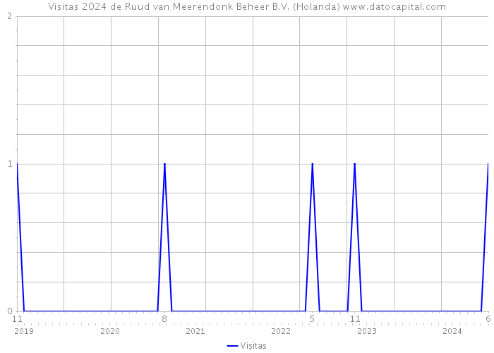 Visitas 2024 de Ruud van Meerendonk Beheer B.V. (Holanda) 