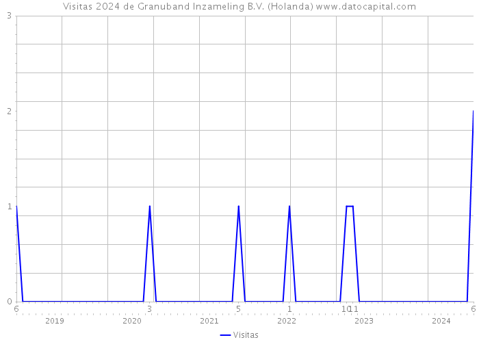 Visitas 2024 de Granuband Inzameling B.V. (Holanda) 