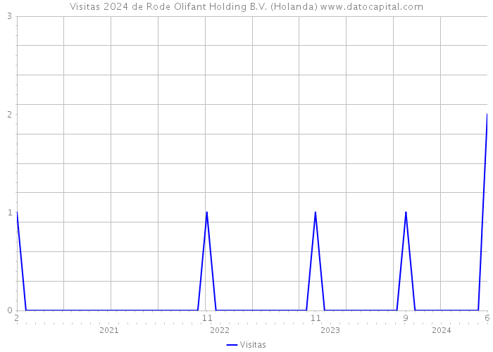 Visitas 2024 de Rode Olifant Holding B.V. (Holanda) 