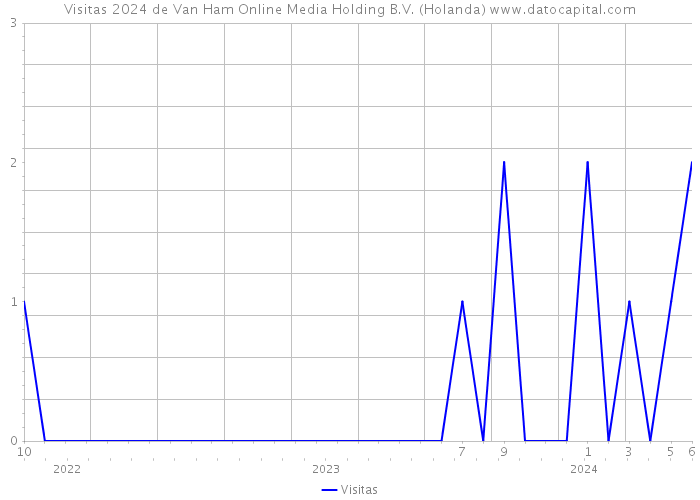 Visitas 2024 de Van Ham Online Media Holding B.V. (Holanda) 