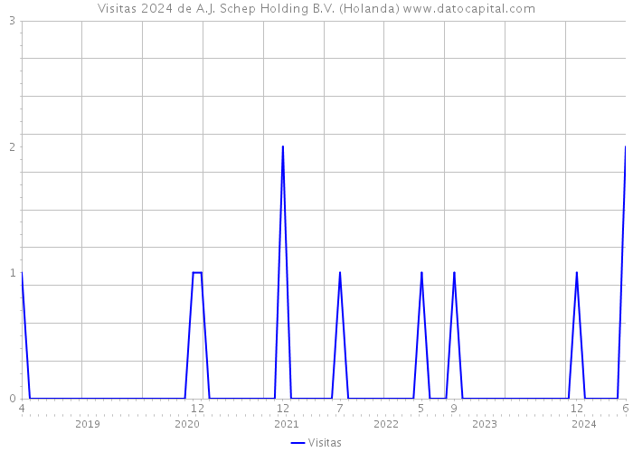 Visitas 2024 de A.J. Schep Holding B.V. (Holanda) 