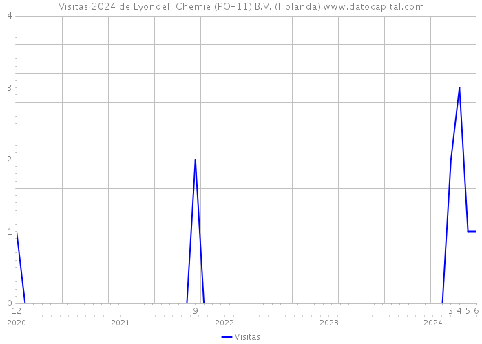 Visitas 2024 de Lyondell Chemie (PO-11) B.V. (Holanda) 