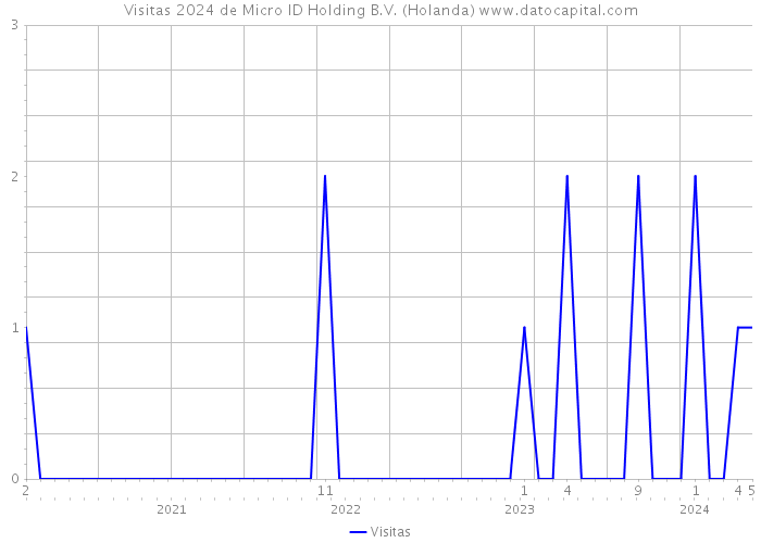 Visitas 2024 de Micro ID Holding B.V. (Holanda) 