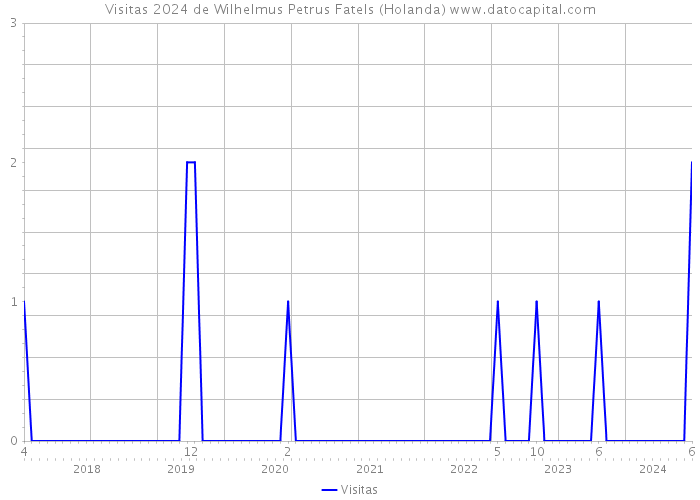 Visitas 2024 de Wilhelmus Petrus Fatels (Holanda) 