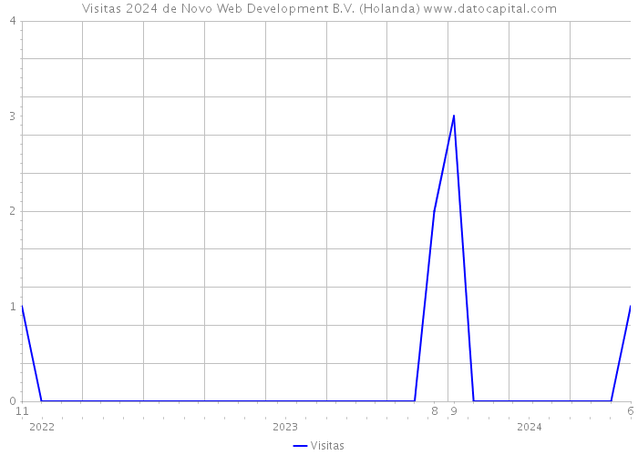 Visitas 2024 de Novo Web Development B.V. (Holanda) 