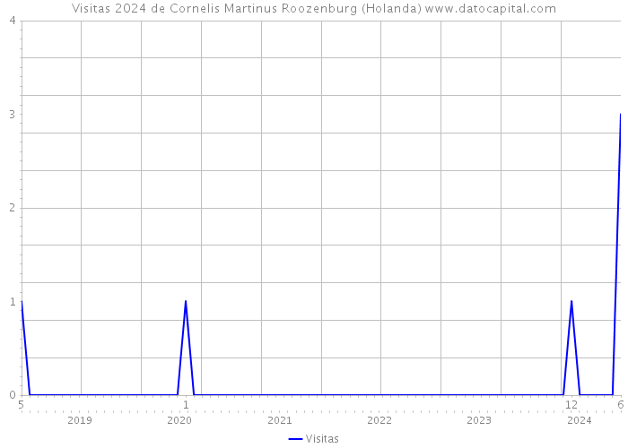 Visitas 2024 de Cornelis Martinus Roozenburg (Holanda) 