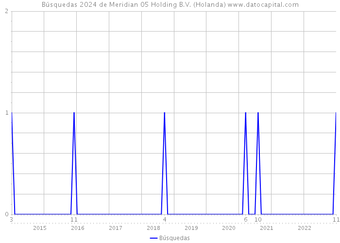 Búsquedas 2024 de Meridian 05 Holding B.V. (Holanda) 
