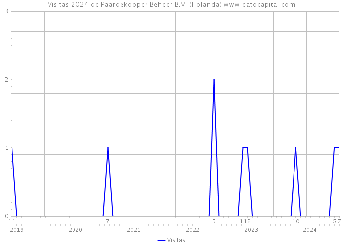 Visitas 2024 de Paardekooper Beheer B.V. (Holanda) 