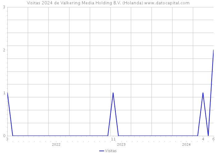 Visitas 2024 de Valkering Media Holding B.V. (Holanda) 