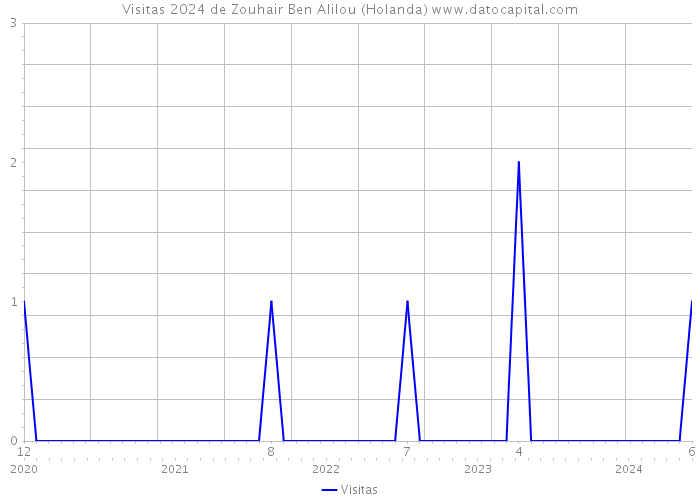 Visitas 2024 de Zouhair Ben Alilou (Holanda) 