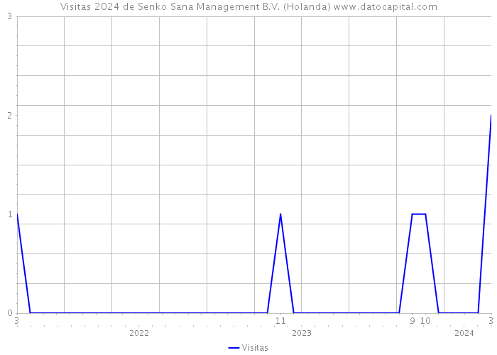 Visitas 2024 de Senko Sana Management B.V. (Holanda) 