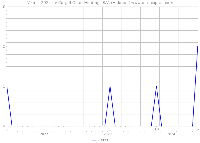 Visitas 2024 de Cargill Qatar Holdings B.V. (Holanda) 