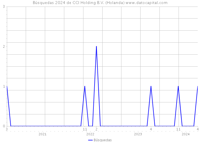 Búsquedas 2024 de CCI Holding B.V. (Holanda) 