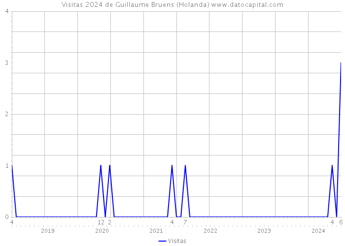 Visitas 2024 de Guillaume Bruens (Holanda) 