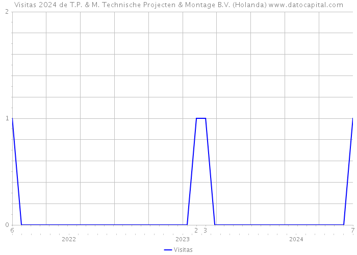 Visitas 2024 de T.P. & M. Technische Projecten & Montage B.V. (Holanda) 