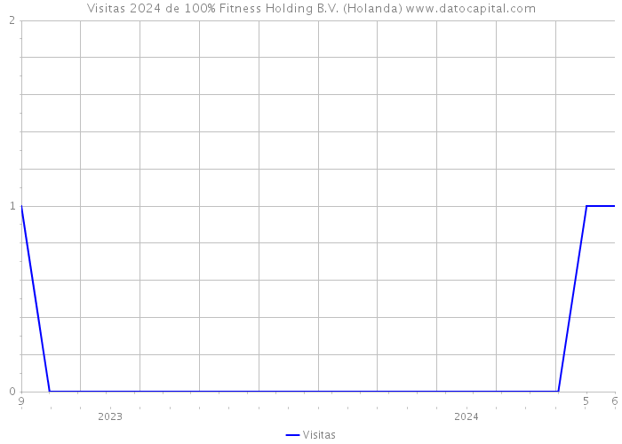 Visitas 2024 de 100% Fitness Holding B.V. (Holanda) 