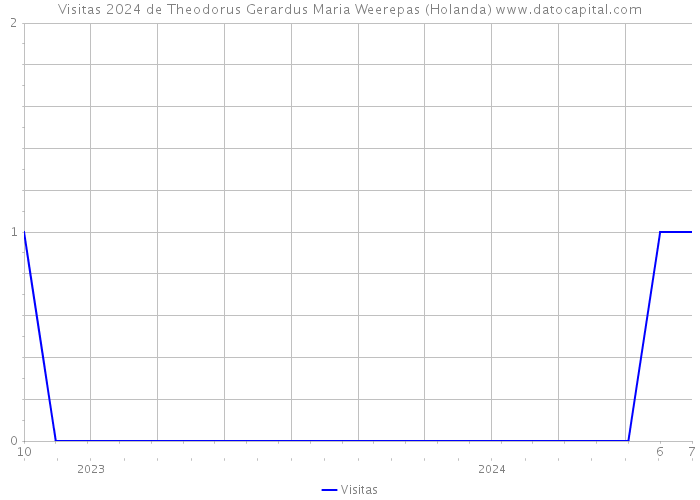 Visitas 2024 de Theodorus Gerardus Maria Weerepas (Holanda) 