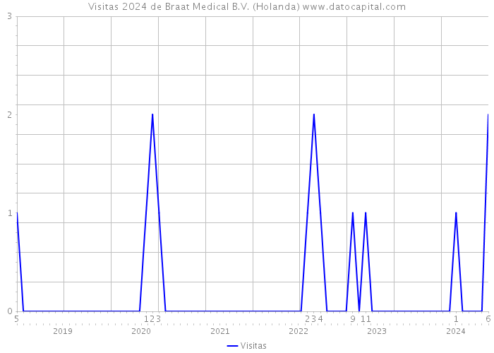 Visitas 2024 de Braat Medical B.V. (Holanda) 