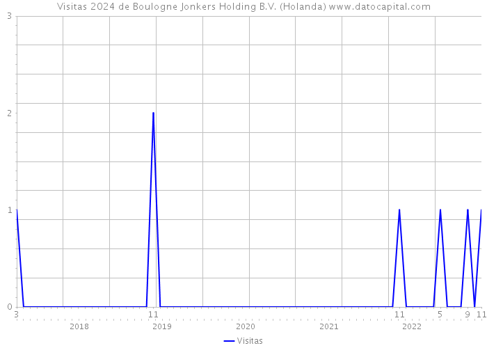 Visitas 2024 de Boulogne Jonkers Holding B.V. (Holanda) 