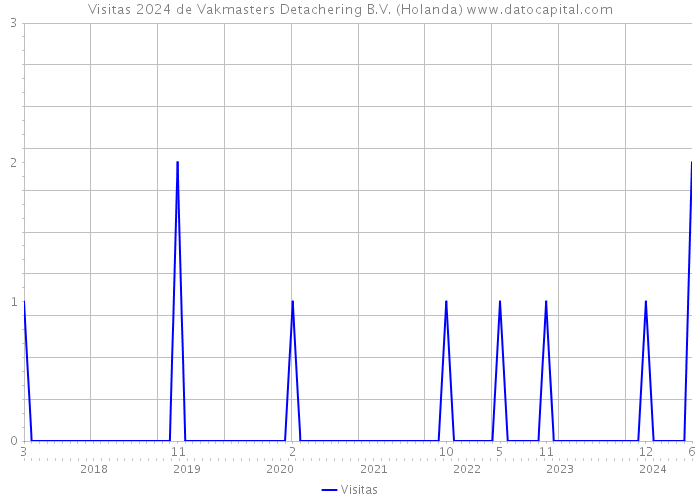 Visitas 2024 de Vakmasters Detachering B.V. (Holanda) 