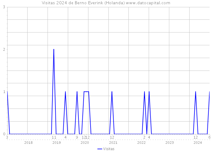 Visitas 2024 de Berno Everink (Holanda) 