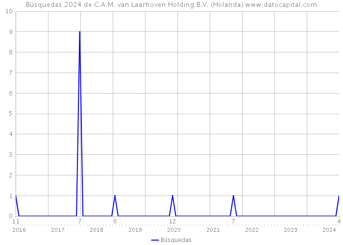 Búsquedas 2024 de C.A.M. van Laarhoven Holding B.V. (Holanda) 