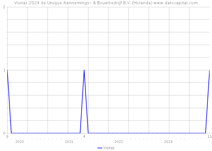 Visitas 2024 de Unique Aannemings- & Bouwbedrijf B.V. (Holanda) 