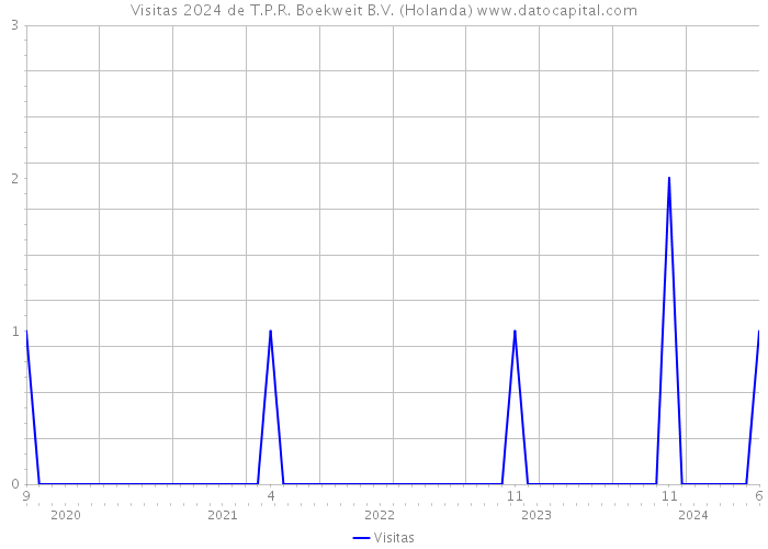 Visitas 2024 de T.P.R. Boekweit B.V. (Holanda) 