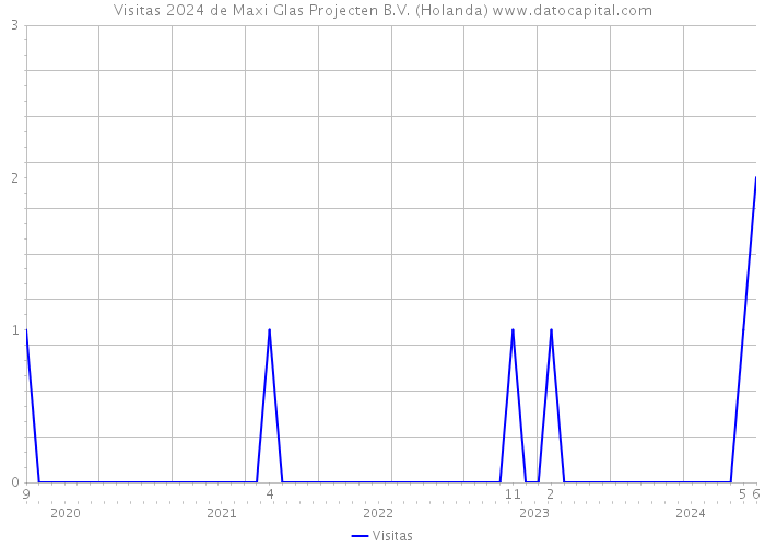 Visitas 2024 de Maxi Glas Projecten B.V. (Holanda) 